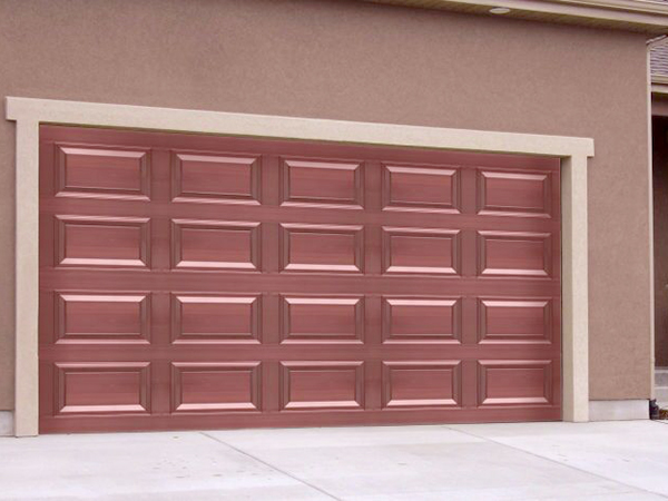 别墅上滑铝合金翻板门...