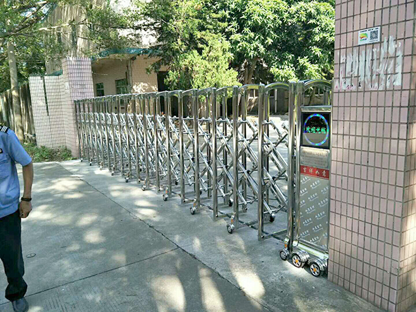 东莞沙田电动伸缩门案...