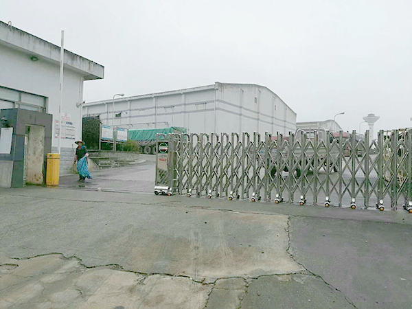 东莞电动伸缩门案例