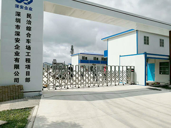 深圳电动伸缩门案例