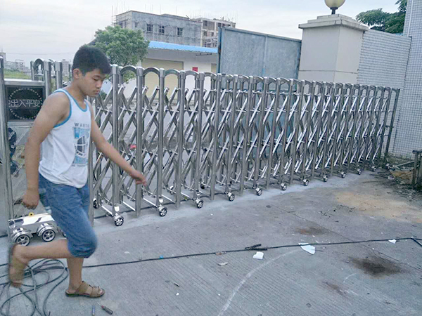 惠州石湾电动门工程案...