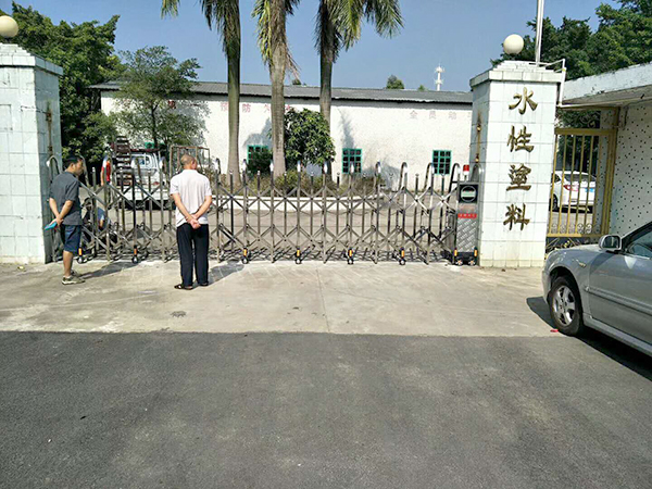 广州电动伸缩门案例