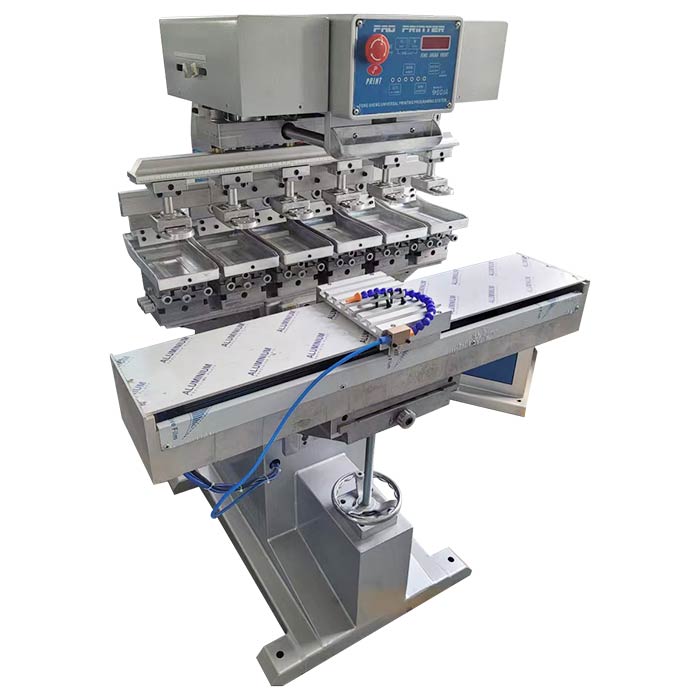 六色穿梭移印机