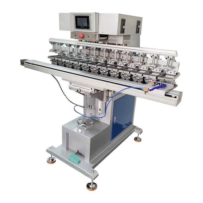 十二色伺服穿梭移印机