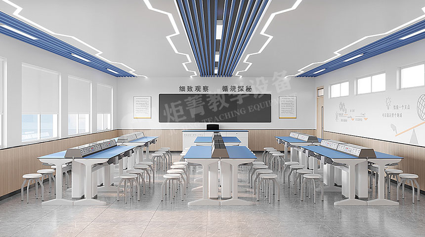 物理电学实验室（对坐...