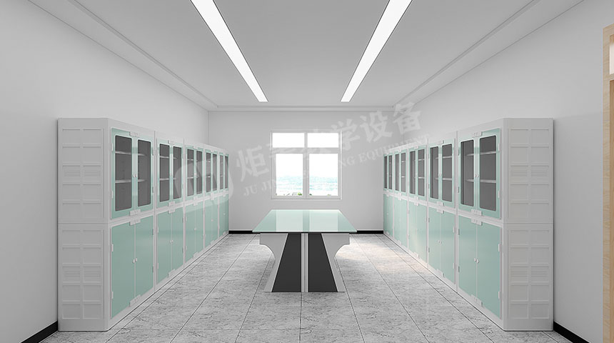 物理仪器室-浅豆绿