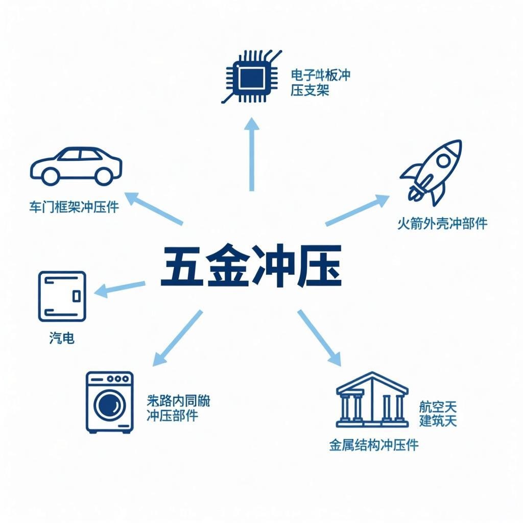 五金冲压应用领域有哪些？