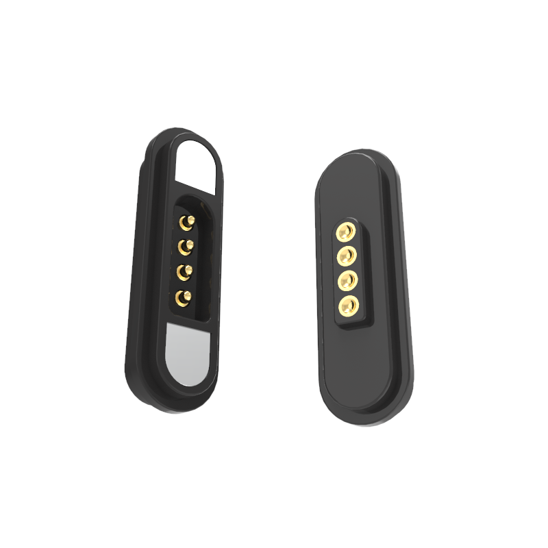 LBC0062AB（4PIN  3A公端 5A(凹凸）母端磁吸连接器 ）