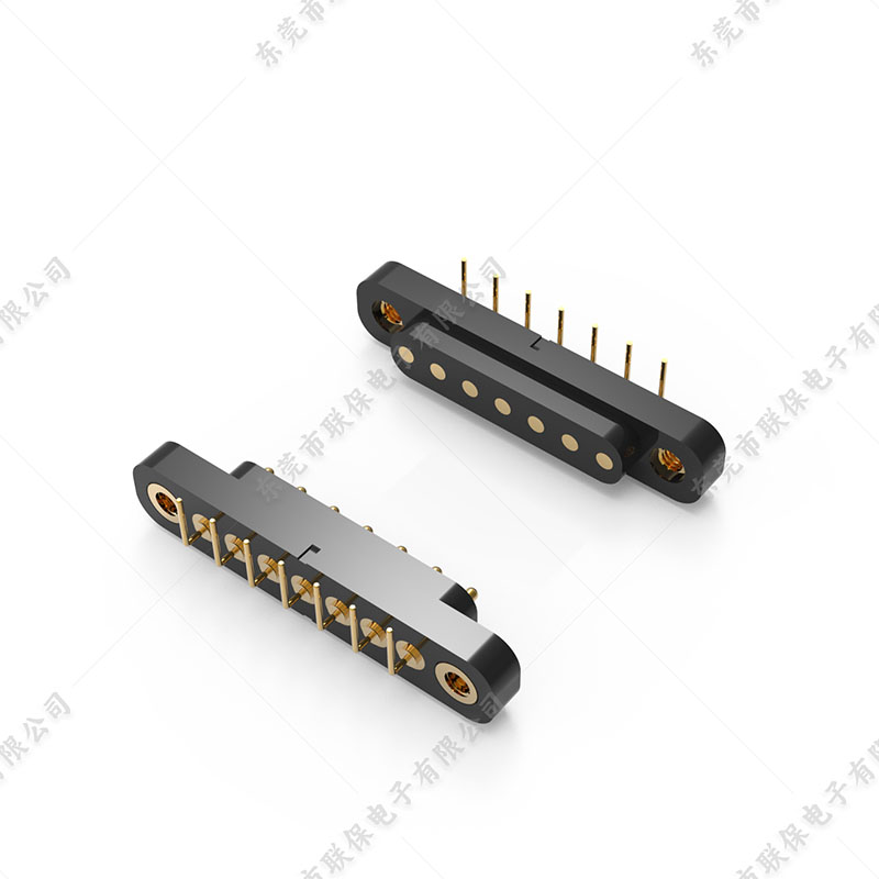 7PIN 折弯弹簧针连接器