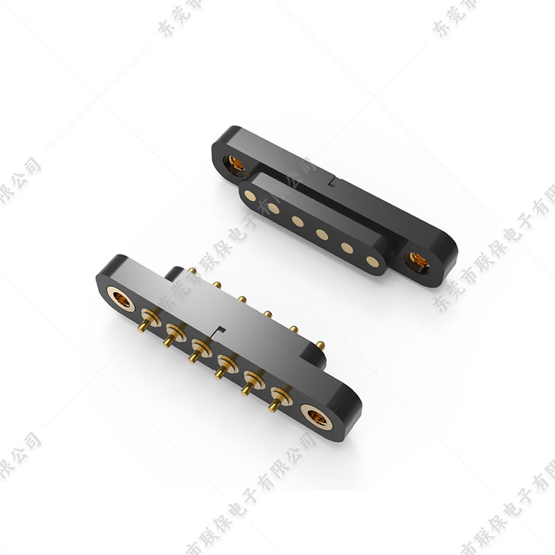 6PIN DIP弹簧针连接器