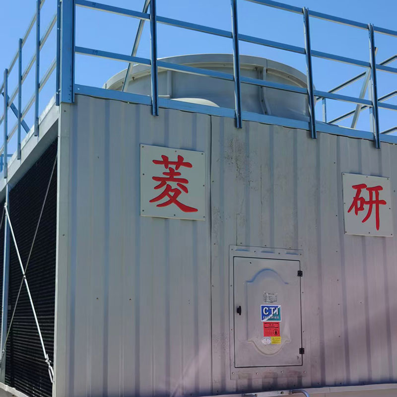 重庆工地600T横流玻璃钢方形冷却塔 9.16
