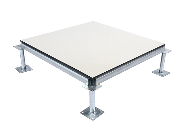 Sàn nâng gốm sứ Poly Gold trắng