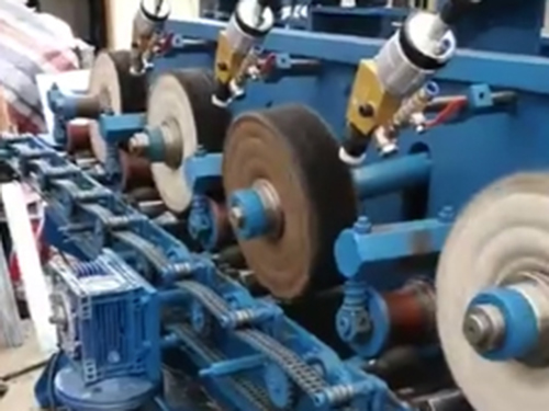 四面方管抛光机