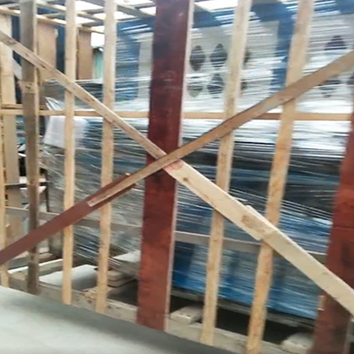 平板拉丝机出货