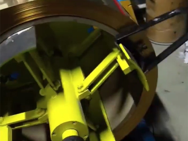 卷料自动抛光机铜带自动抛光机生产线