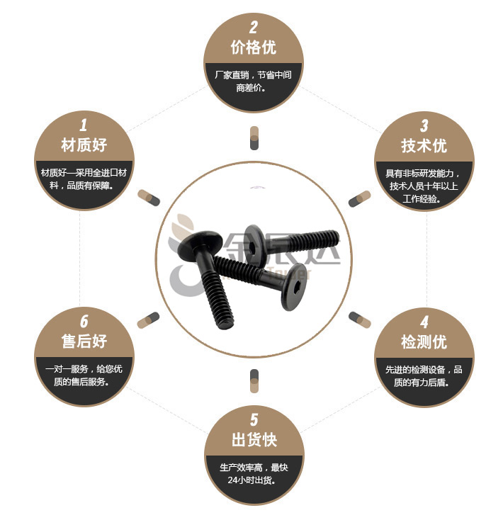 电泳螺丝