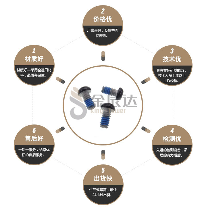 烤漆螺丝 