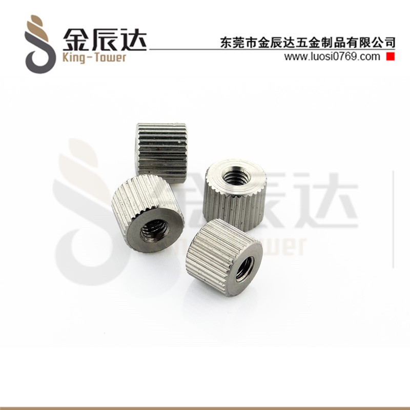 不锈钢直纹马达螺母