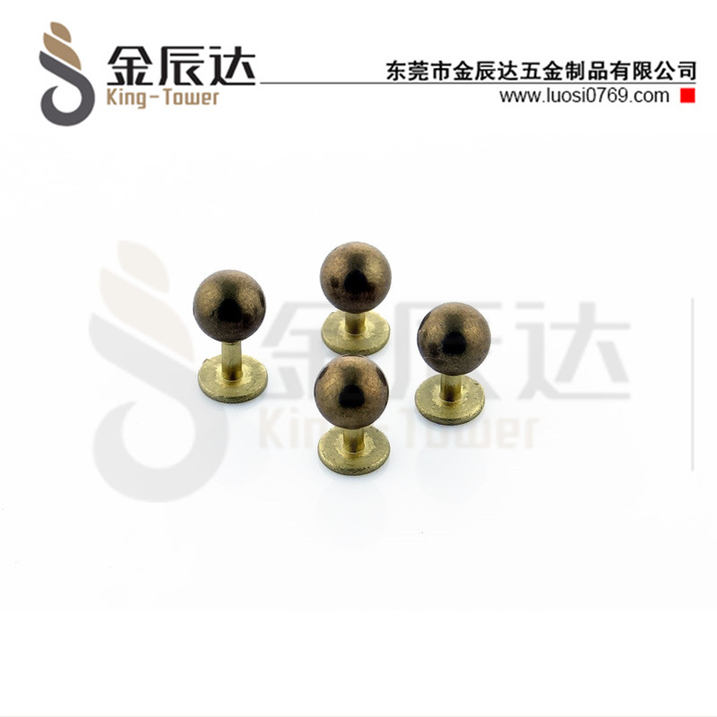 球形对锁子母钉