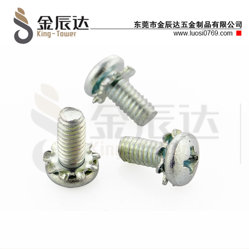 带花齿组合螺丝