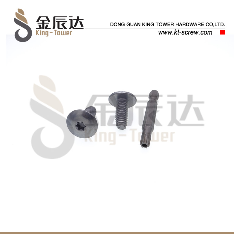 锌镍合金大头梅花螺丝