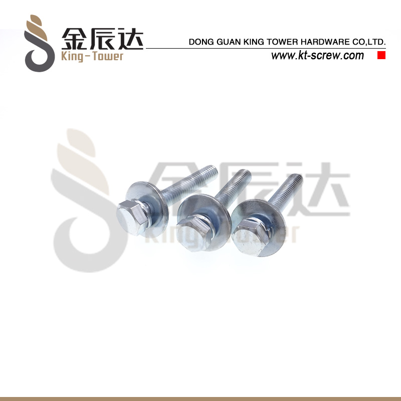 外六角三组合螺栓