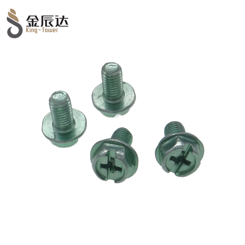 绿锌螺丝