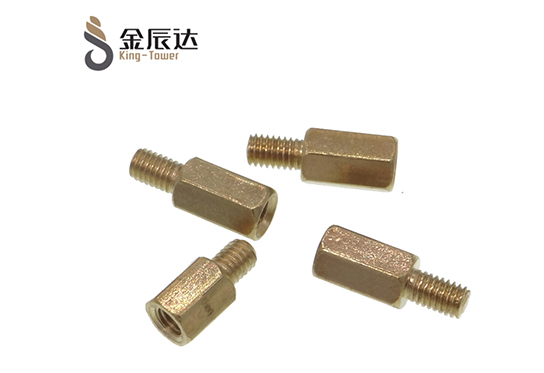 黄铜六角柱