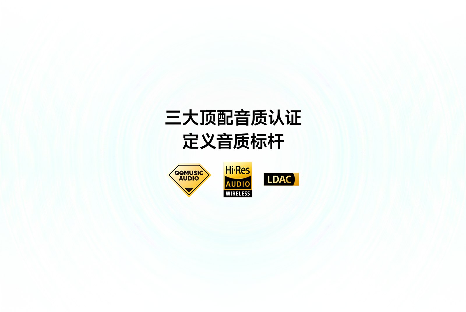 三大顶配音质认证，定义音质标杆