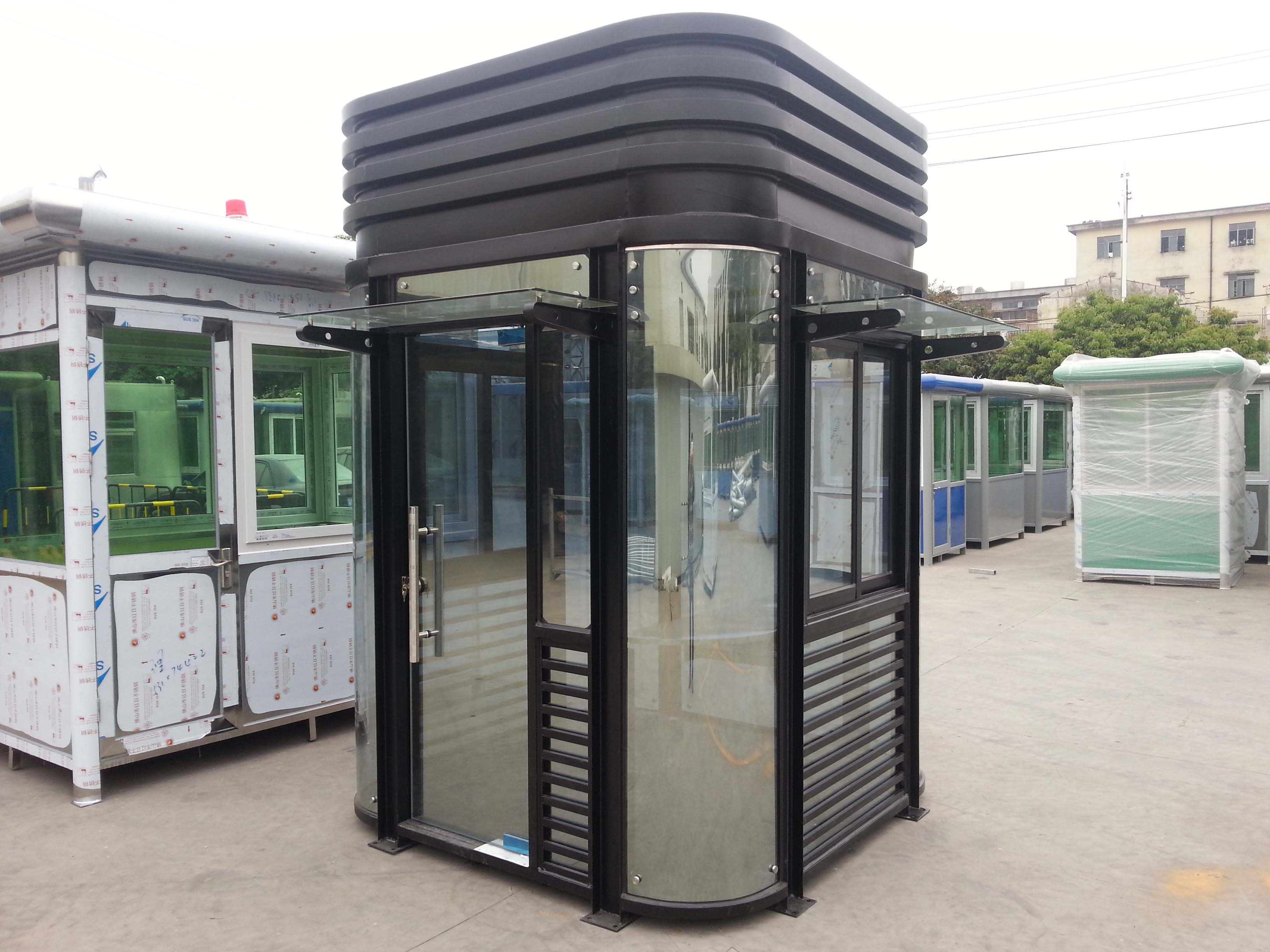 东城万达艺术岗亭制作...