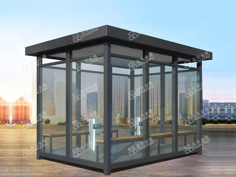 江门室外吸烟亭生产厂...