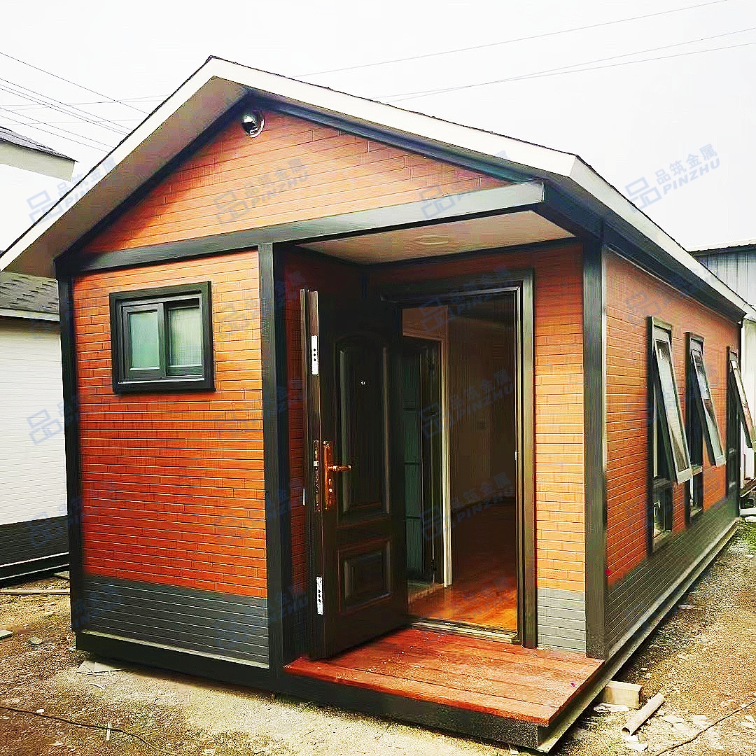 户外钢结构移动茶室制...