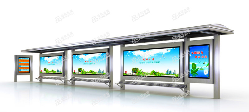 惠州不锈钢公交候车亭