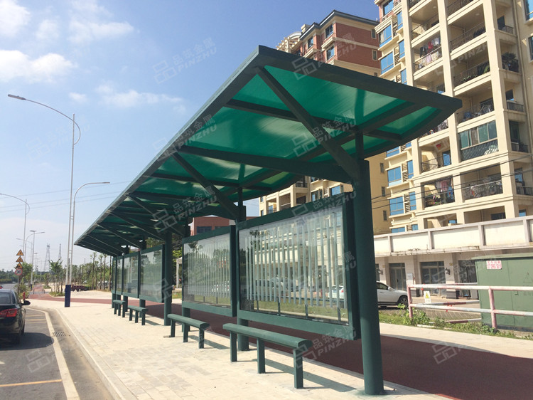 广州增城公交候车亭制...