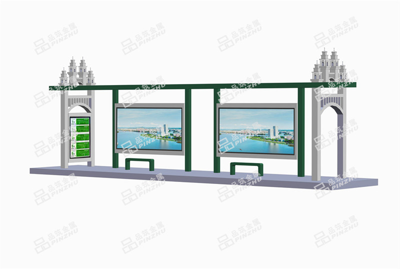 贵州开阳公交候车亭生...