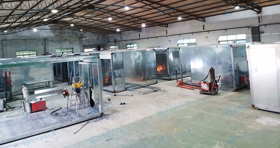 户外广场移动售货亭制...