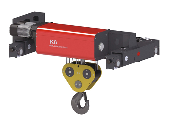 Double beam steel wire rope electric hoist