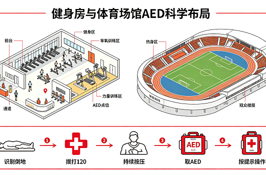体育场馆、健身房,AED怎么配置适配运动猝死场景？