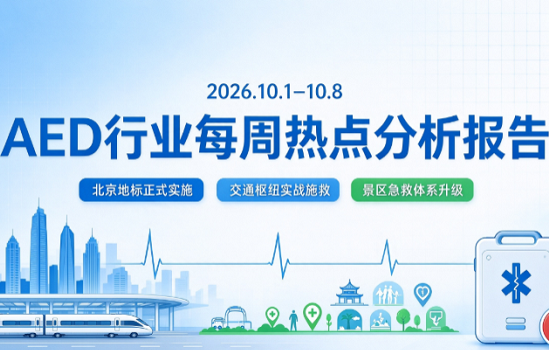 AED除颤仪行业每周热点分析报告（2026.10.1–10.8）