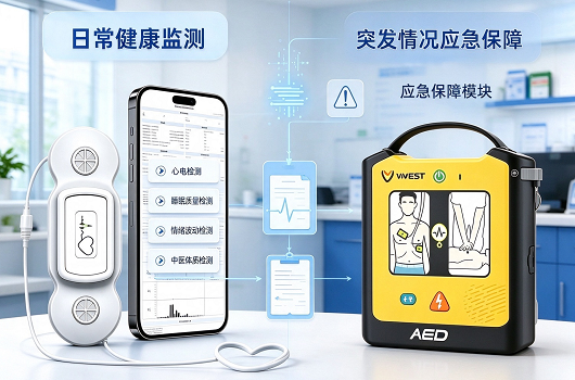 做健康筛查还能获赠AED？健康监测+急救守护构建大健康新体系！