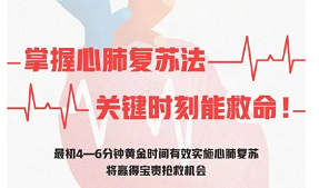 掌握心肺复苏技能,关...