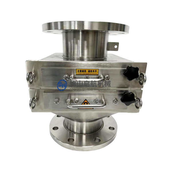 The working principle of the drawer type iron remover