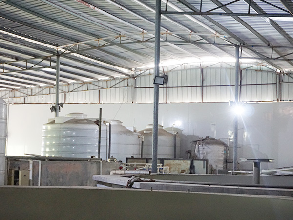 生产发酵车间一角