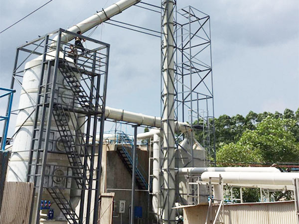 皮革厂污水处理站废气...