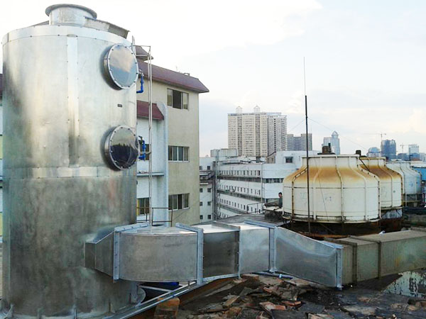 制药厂废气除臭案例