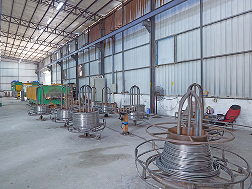 氮化车间（A，氮化放线中）