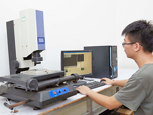 二次元检测产品中