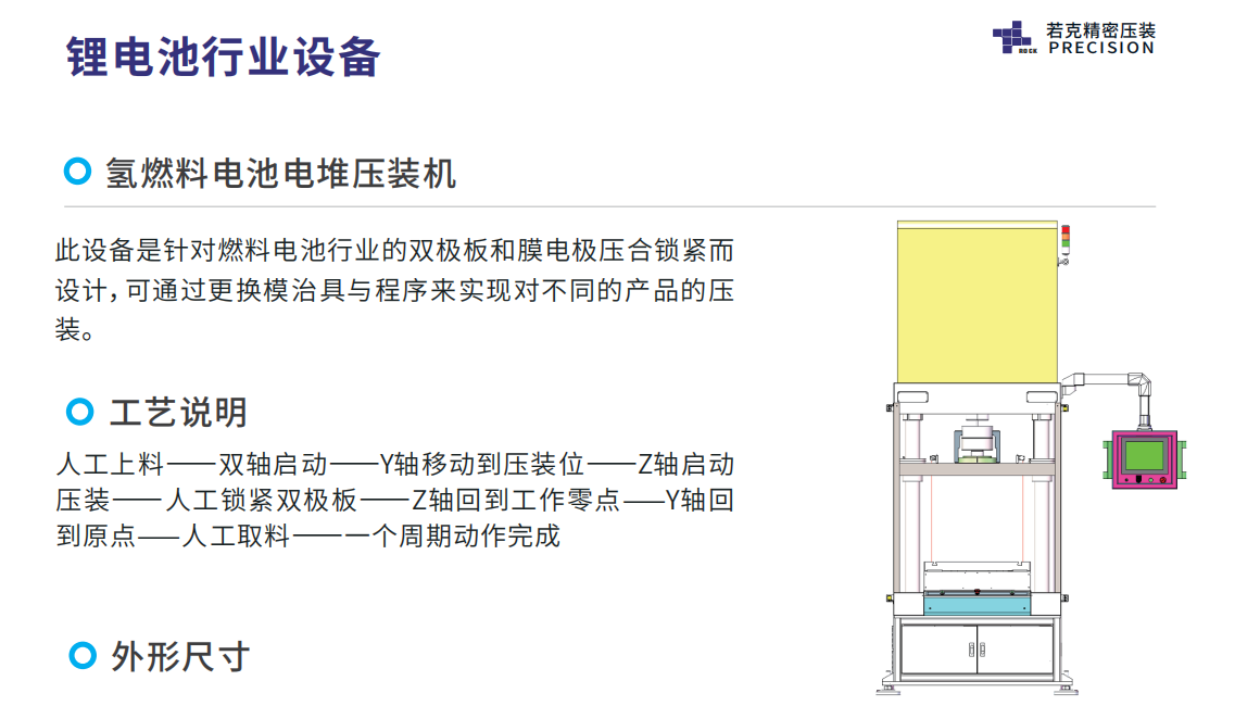 伺服压装机，电池电堆伺服压装机