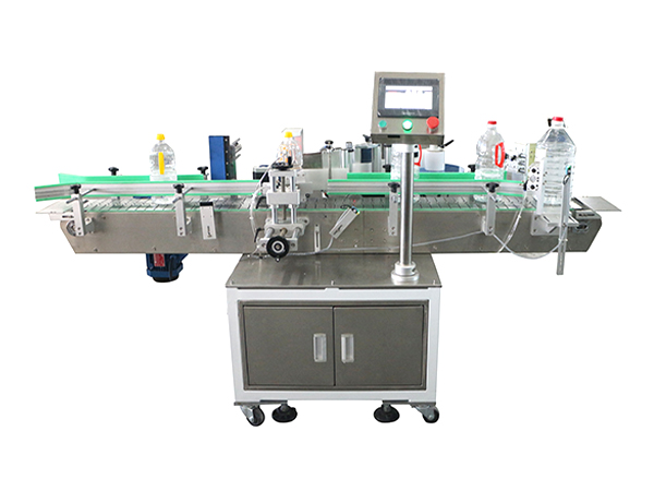 全自食用油类贴标机