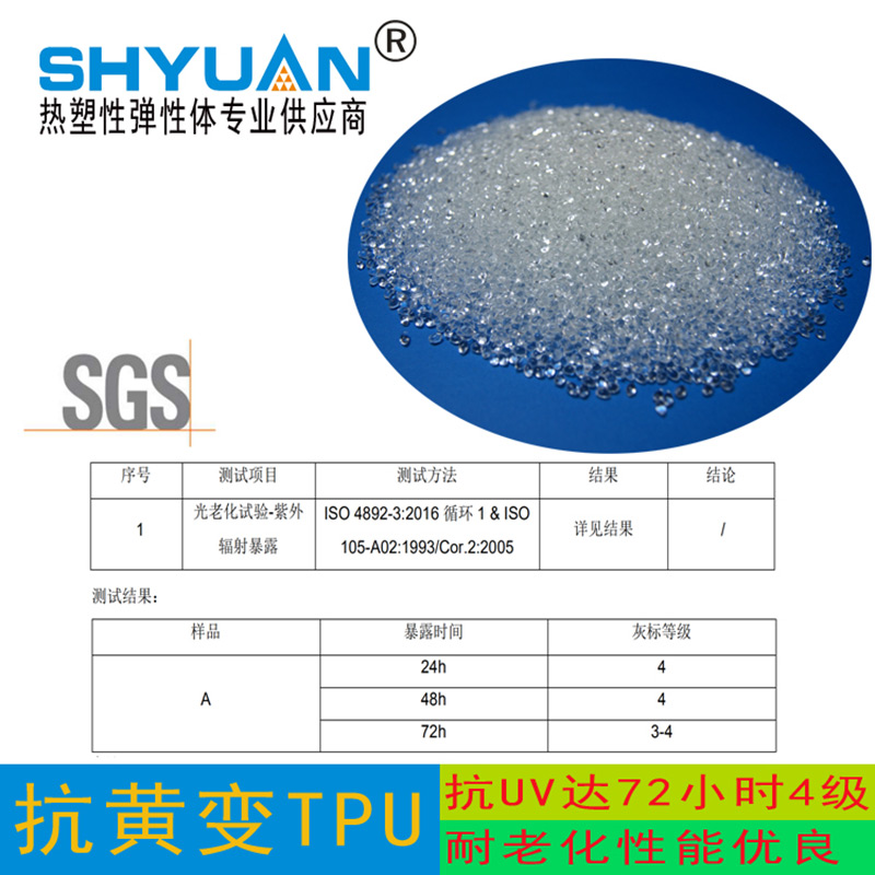 TPU耐黄级材料